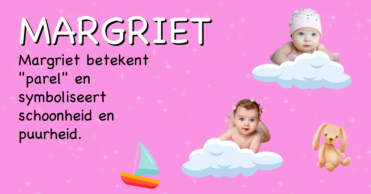 Betekenis van de naam Margriet - Ontdek de herkomst en betekenis van deze voornaam