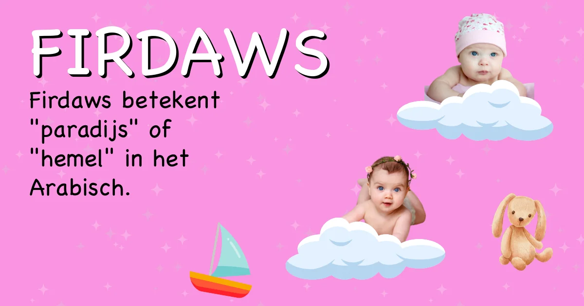 Betekenis van de naam Firdaws - Ontdek de herkomst en betekenis van deze voornaam