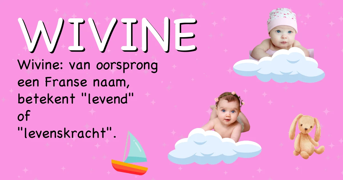 Betekenis van de naam Wivine - Ontdek de herkomst en betekenis van deze voornaam