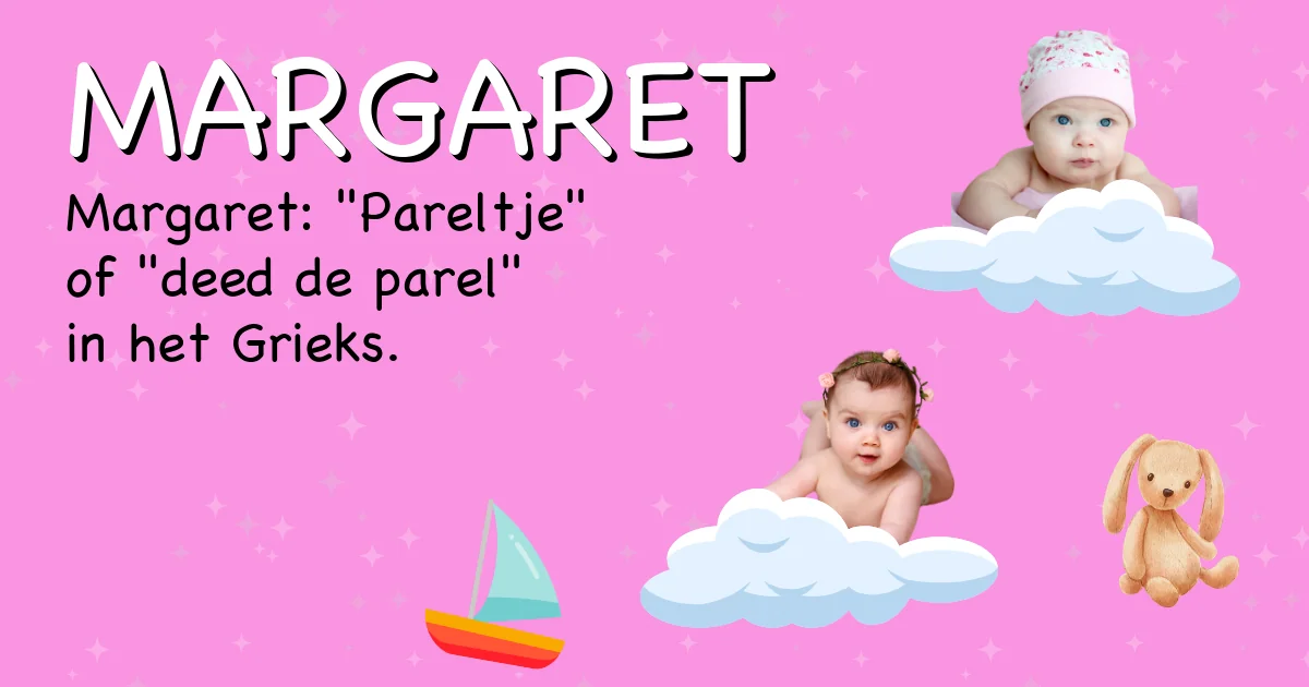 Betekenis van de naam Margaret - Ontdek de herkomst en betekenis van deze voornaam