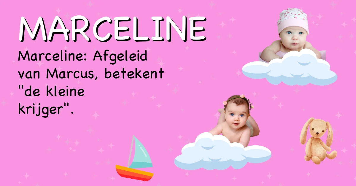 Betekenis van de naam Marceline - Ontdek de herkomst en betekenis van deze voornaam