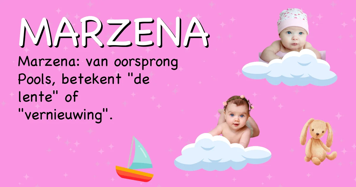 Betekenis van de naam Marzena - Ontdek de herkomst en betekenis van deze voornaam