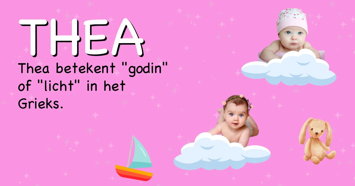 Betekenis van de naam Thea - Ontdek de herkomst en betekenis van deze voornaam