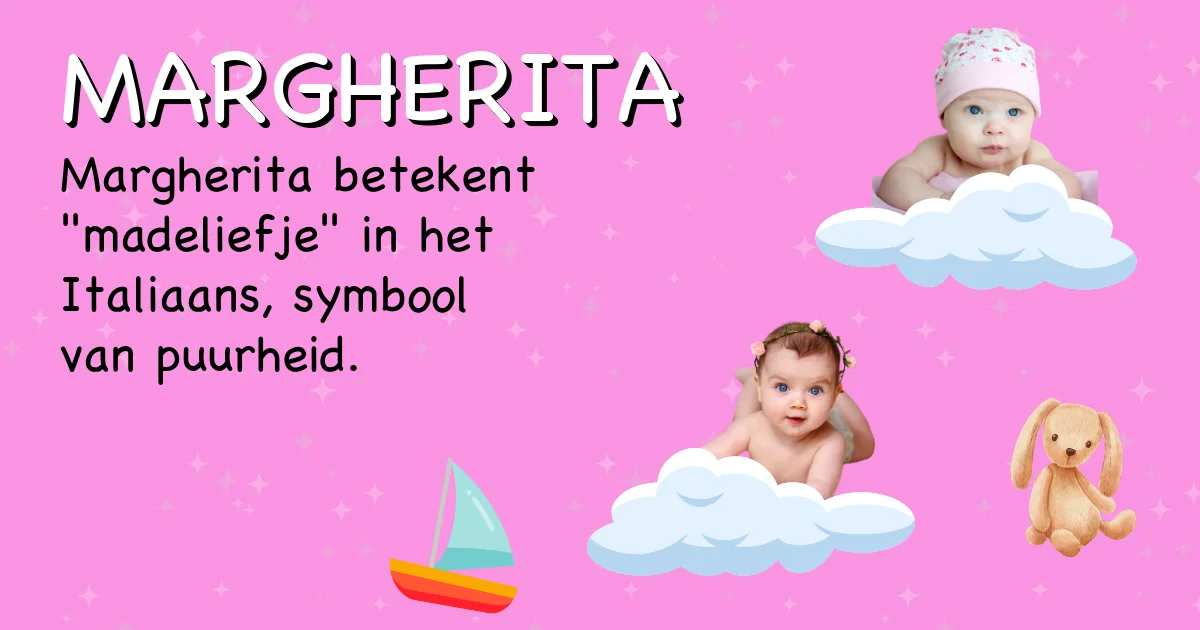 Betekenis van de naam Margherita - Ontdek de herkomst en betekenis van deze voornaam