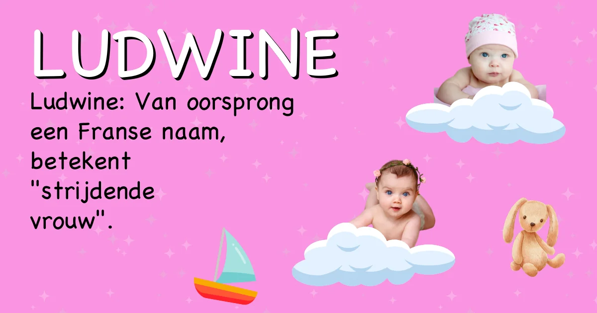 Betekenis van de naam Ludwine - Ontdek de herkomst en betekenis van deze voornaam