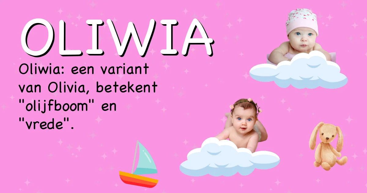 Betekenis van de naam Oliwia - Ontdek de herkomst en betekenis van deze voornaam