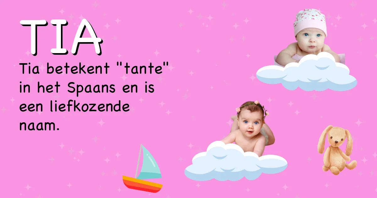 Betekenis van de naam Tia - Ontdek de herkomst en betekenis van deze voornaam