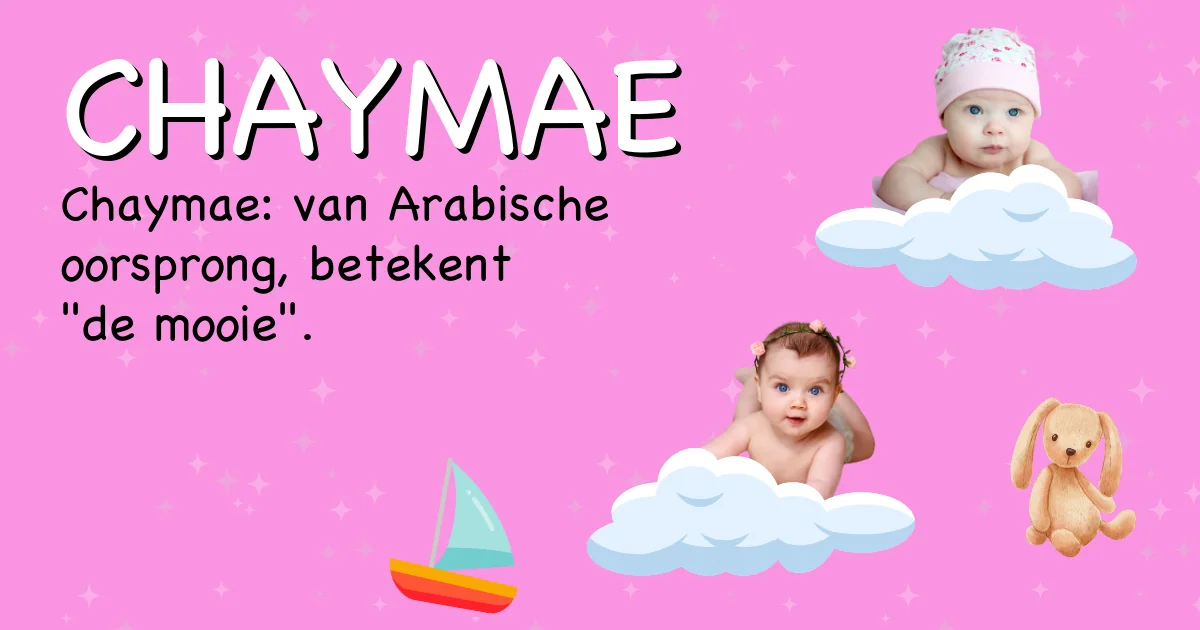 Betekenis van de naam Chaymae - Ontdek de herkomst en betekenis van deze voornaam
