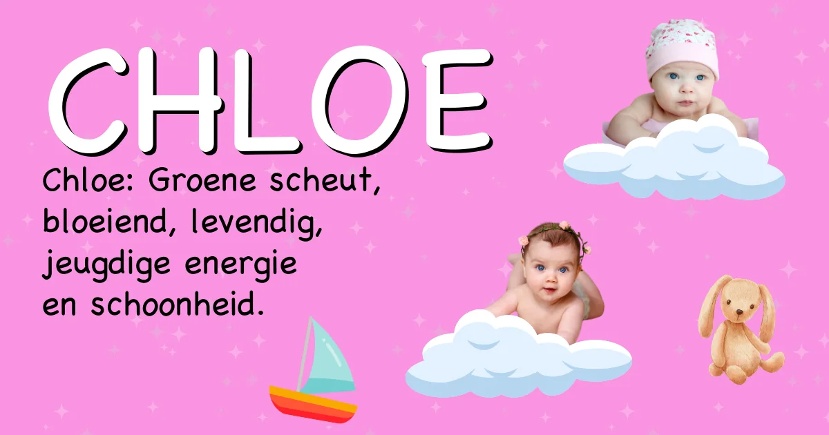Betekenis van de naam Chloe - Ontdek de herkomst en betekenis van deze voornaam