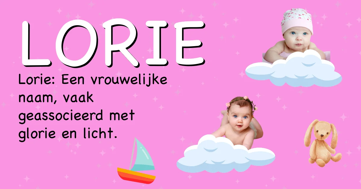 Betekenis van de naam Lorie - Ontdek de herkomst en betekenis van deze voornaam