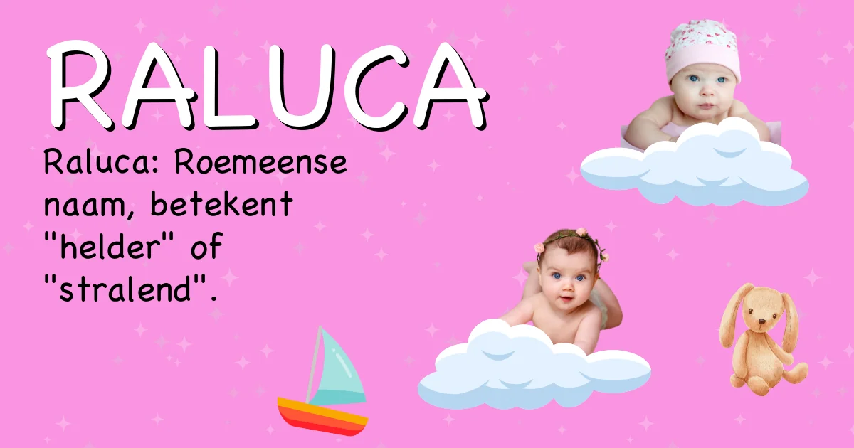 Betekenis van de naam Raluca - Ontdek de herkomst en betekenis van deze voornaam