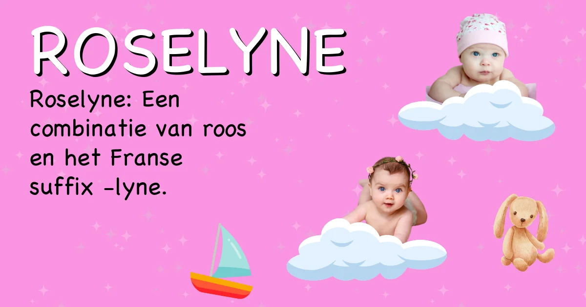Betekenis van de naam Roselyne - Ontdek de herkomst en betekenis van deze voornaam