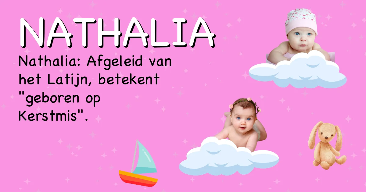 Betekenis van de naam Nathalia - Ontdek de herkomst en betekenis van deze voornaam