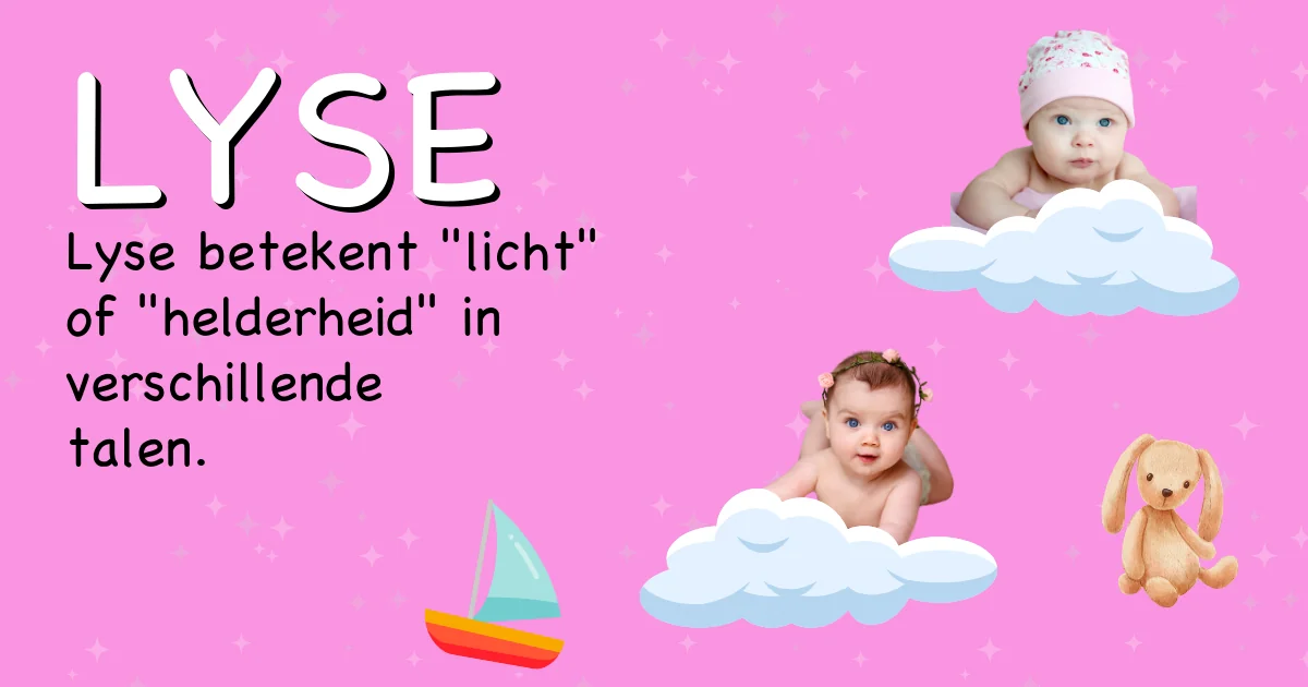 Betekenis van de naam Lyse - Ontdek de herkomst en betekenis van deze voornaam