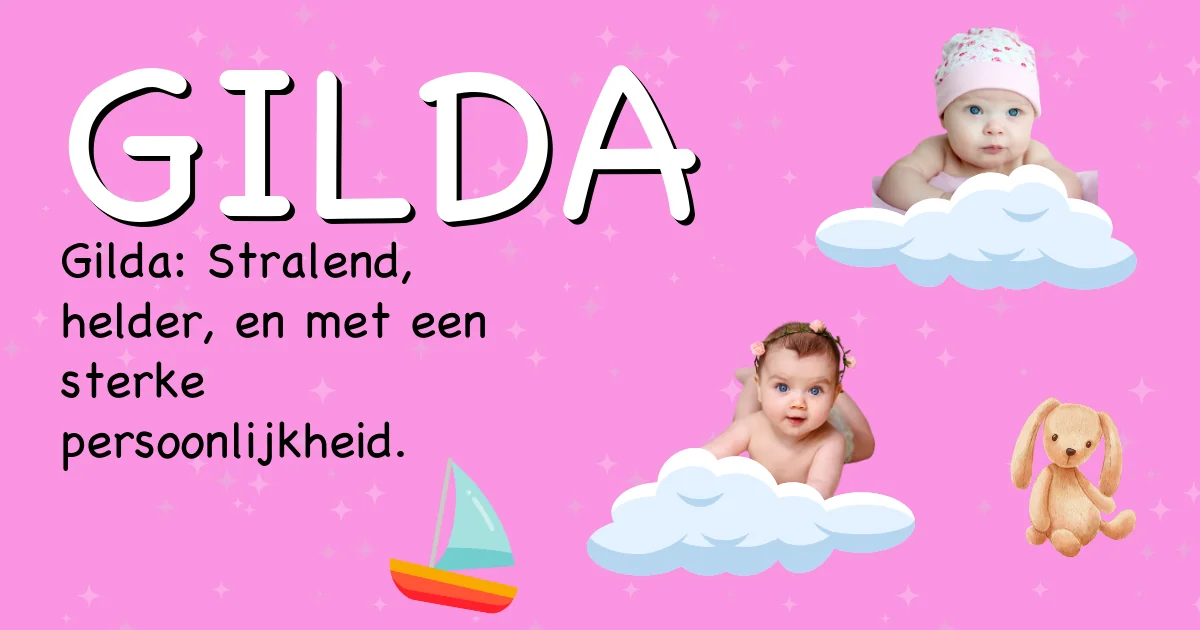 Betekenis van de naam Gilda - Ontdek de herkomst en betekenis van deze voornaam