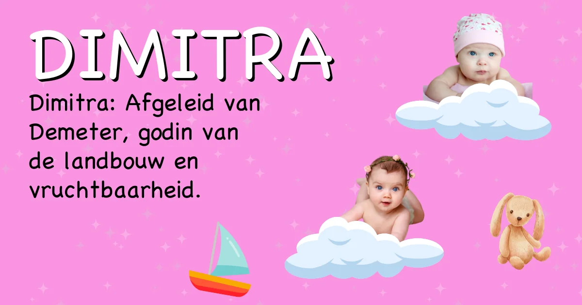 Betekenis van de naam Dimitra - Ontdek de herkomst en betekenis van deze voornaam