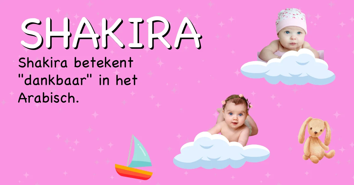 Betekenis van de naam Shakira - Ontdek de herkomst en betekenis van deze voornaam