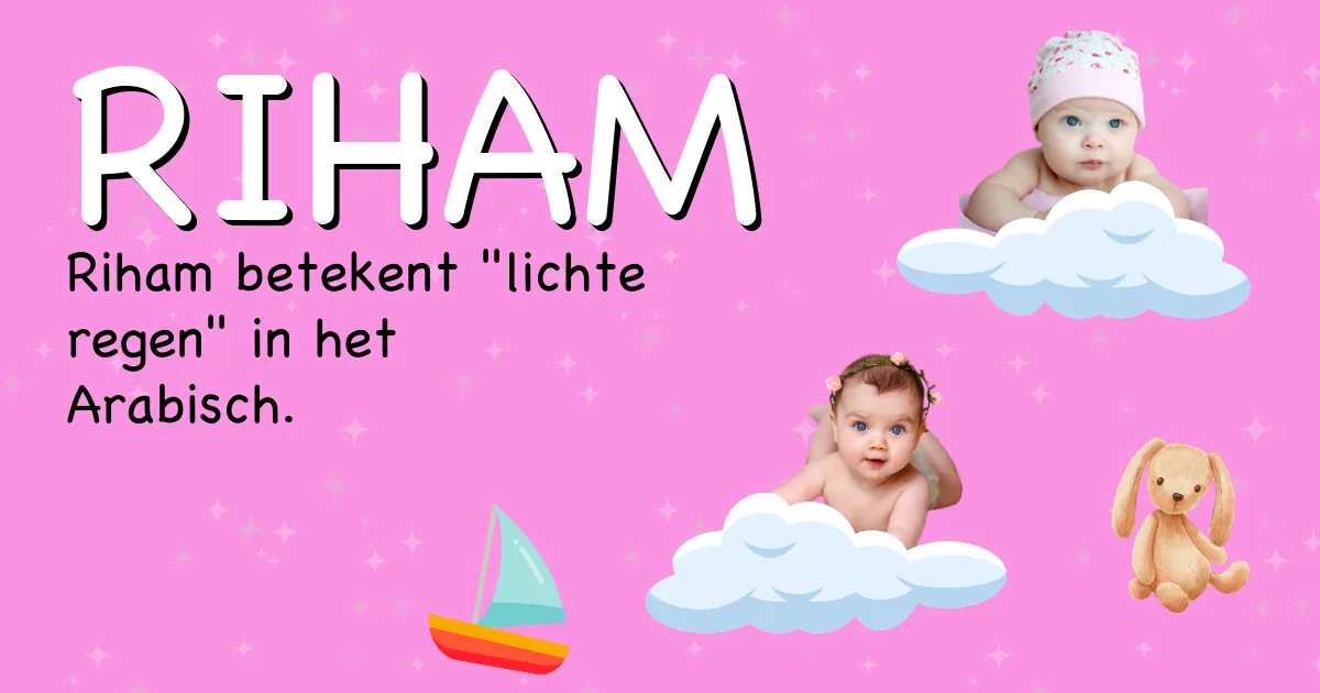 Betekenis van de naam Riham - Ontdek de herkomst en betekenis van deze voornaam