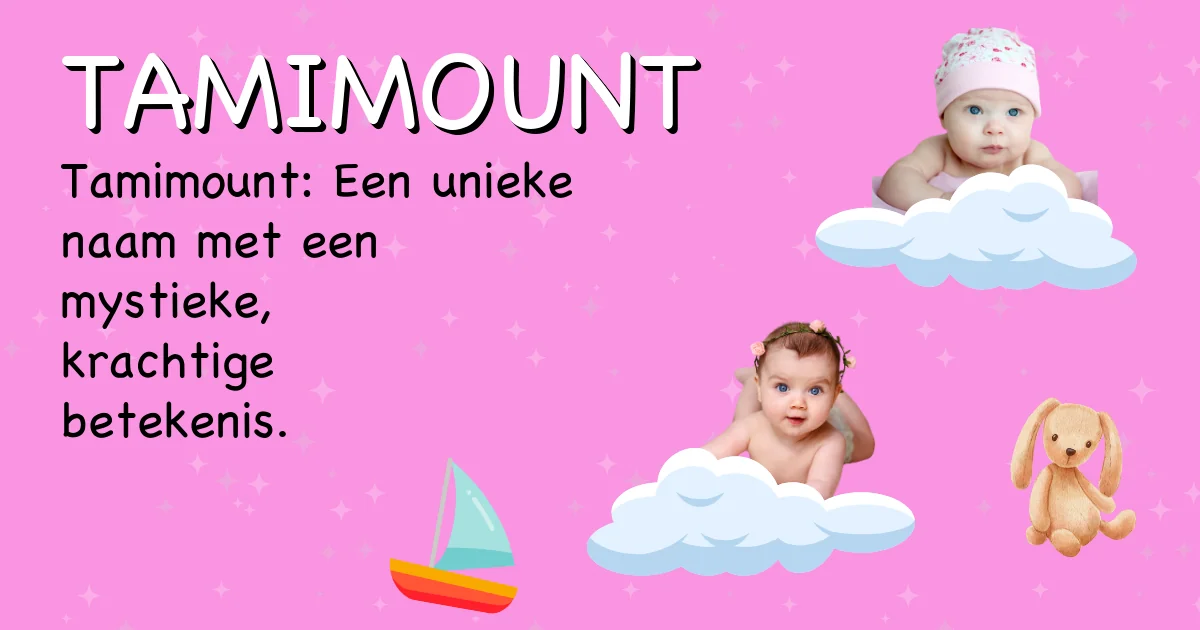 Betekenis van de naam Tamimount - Ontdek de herkomst en betekenis van deze voornaam