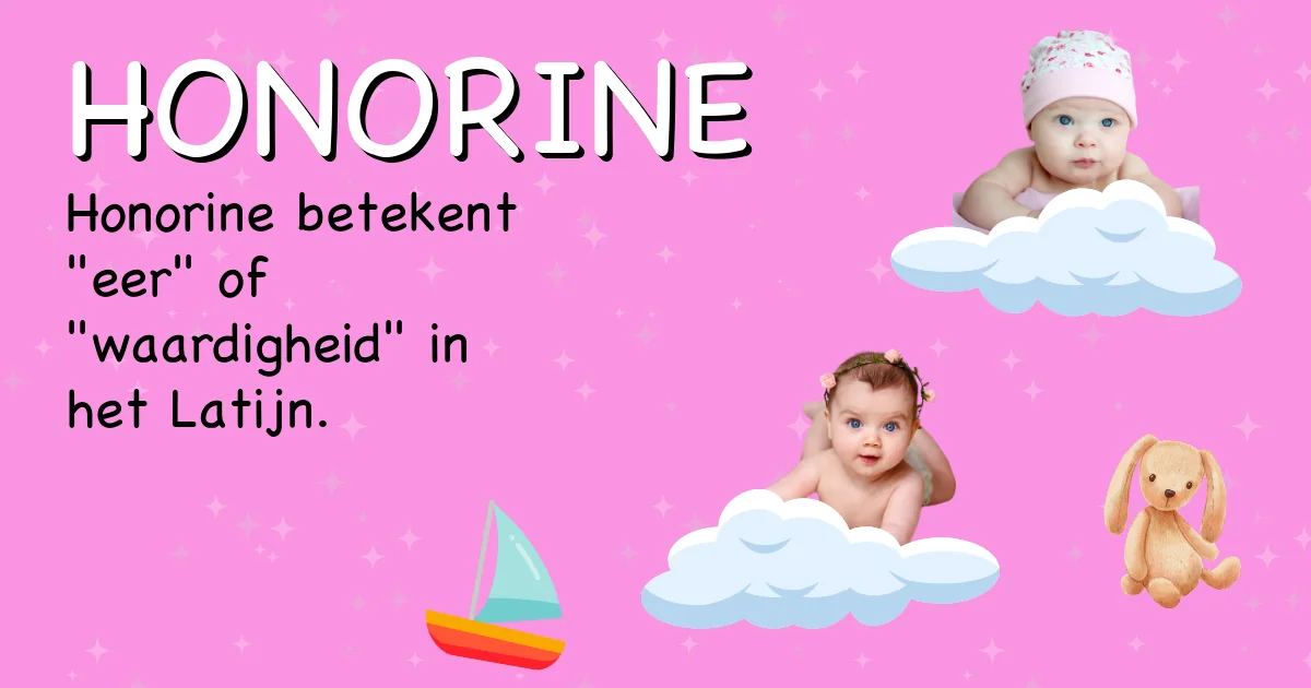 Betekenis van de naam Honorine - Ontdek de herkomst en betekenis van deze voornaam