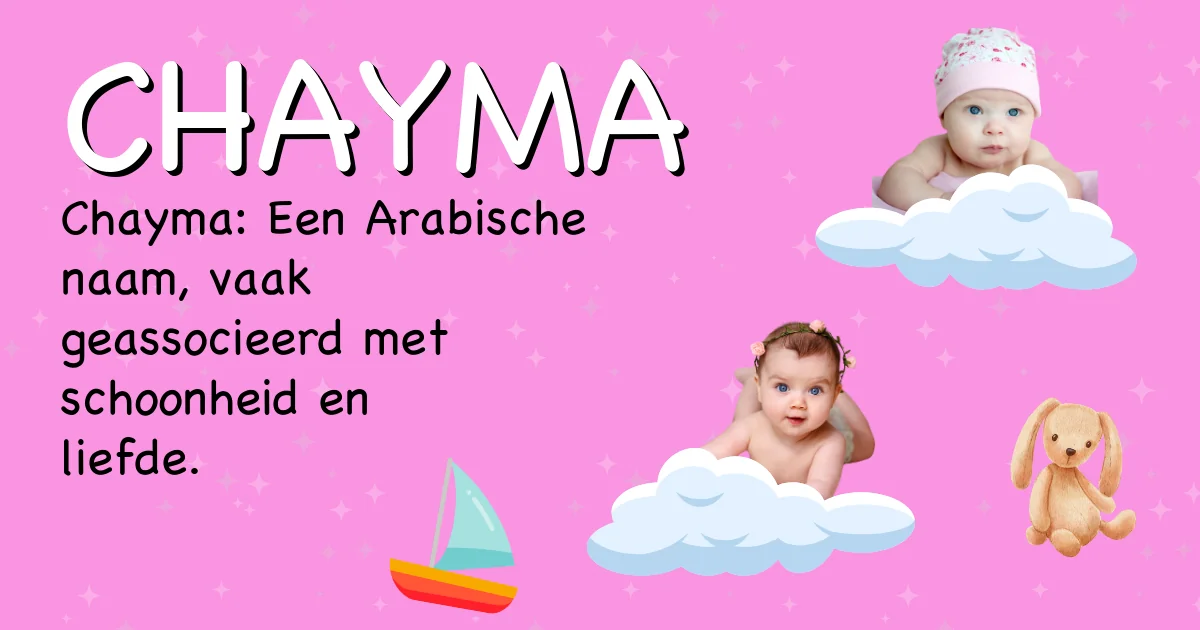 Betekenis van de naam Chayma - Ontdek de herkomst en betekenis van deze voornaam
