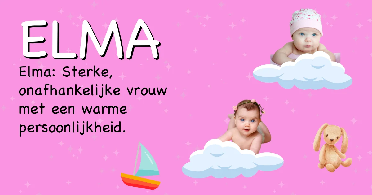 Betekenis van de naam Elma - Ontdek de herkomst en betekenis van deze voornaam