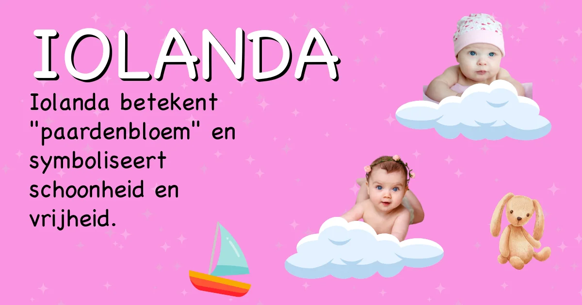 Betekenis van de naam Iolanda - Ontdek de herkomst en betekenis van deze voornaam