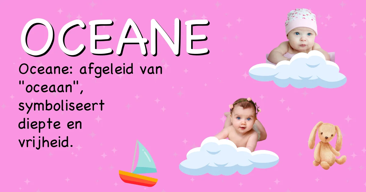 Betekenis van de naam Oceane - Ontdek de herkomst en betekenis van deze voornaam