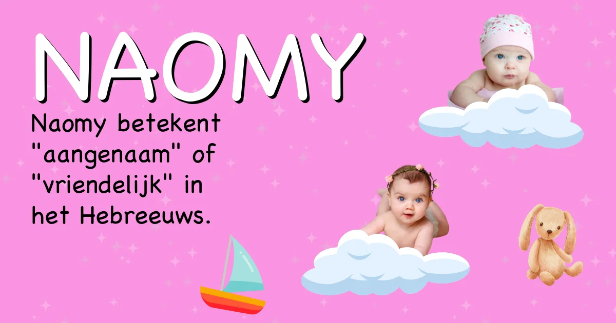 Betekenis van de naam Naomy - Ontdek de herkomst en betekenis van deze voornaam