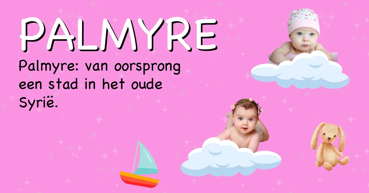 Betekenis van de naam Palmyre - Ontdek de herkomst en betekenis van deze voornaam