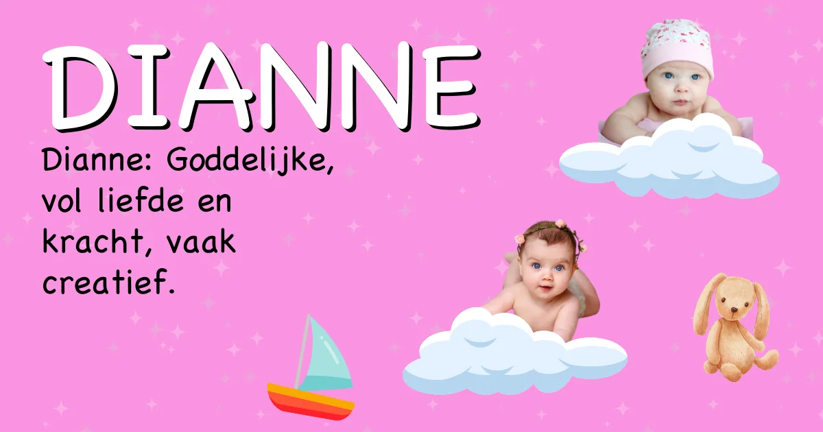 Betekenis van de naam Dianne - Ontdek de herkomst en betekenis van deze voornaam