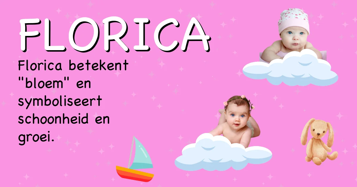 Betekenis van de naam Florica - Ontdek de herkomst en betekenis van deze voornaam