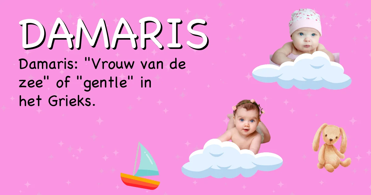 Betekenis van de naam Damaris - Ontdek de herkomst en betekenis van deze voornaam