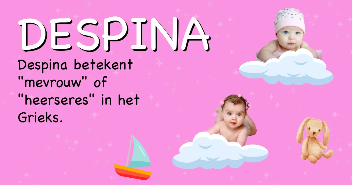 Betekenis van de naam Despina - Ontdek de herkomst en betekenis van deze voornaam