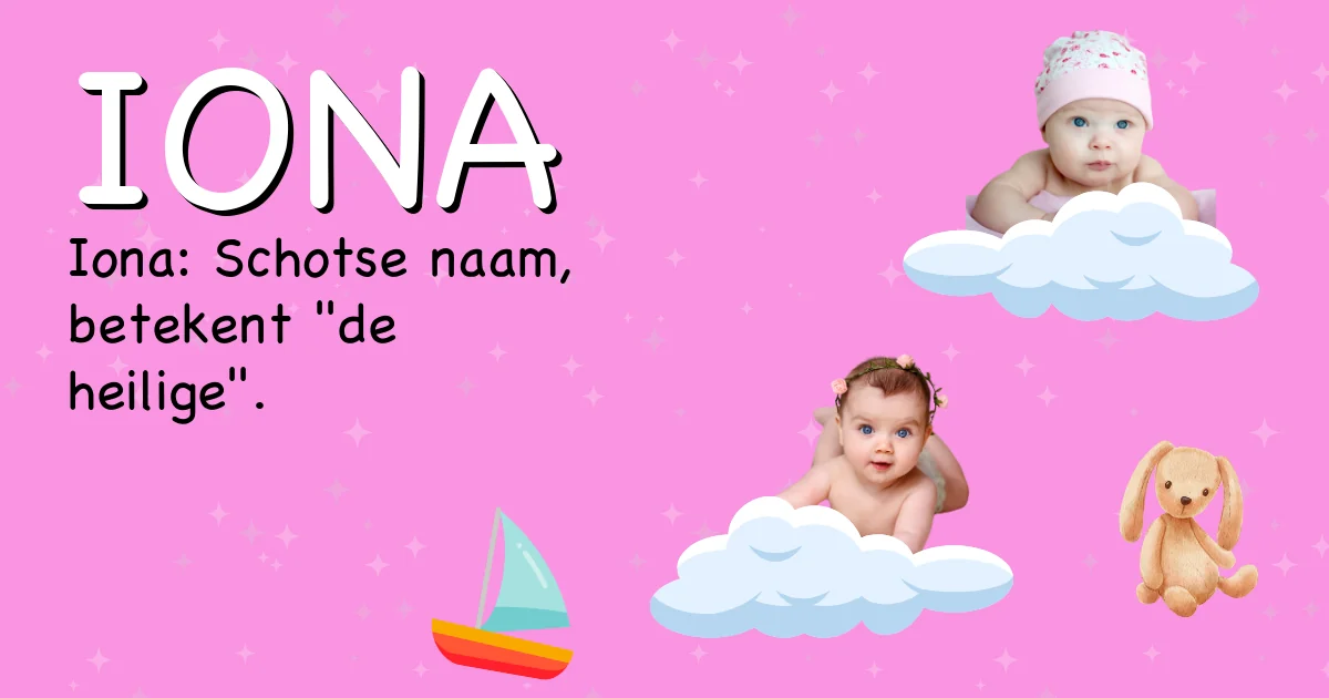 Betekenis van de naam Iona - Ontdek de herkomst en betekenis van deze voornaam