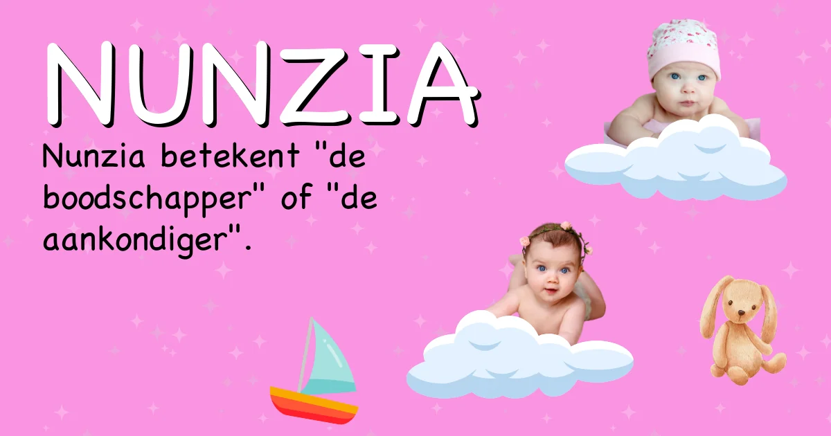 Betekenis van de naam Nunzia - Ontdek de herkomst en betekenis van deze voornaam