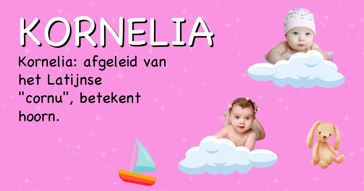 Betekenis van de naam Kornelia - Ontdek de herkomst en betekenis van deze voornaam