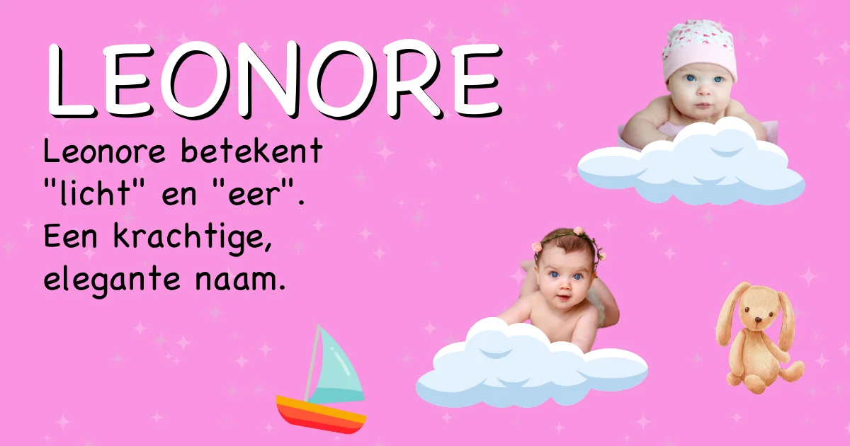 Betekenis van de naam Leonore - Ontdek de herkomst en betekenis van deze voornaam