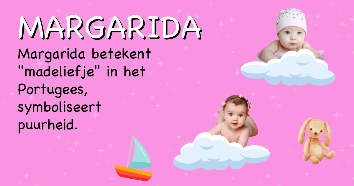 Betekenis van de naam Margarida - Ontdek de herkomst en betekenis van deze voornaam