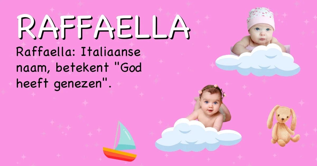 Betekenis van de naam Raffaella - Ontdek de herkomst en betekenis van deze voornaam