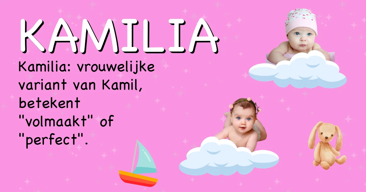 Betekenis van de naam Kamilia - Ontdek de herkomst en betekenis van deze voornaam