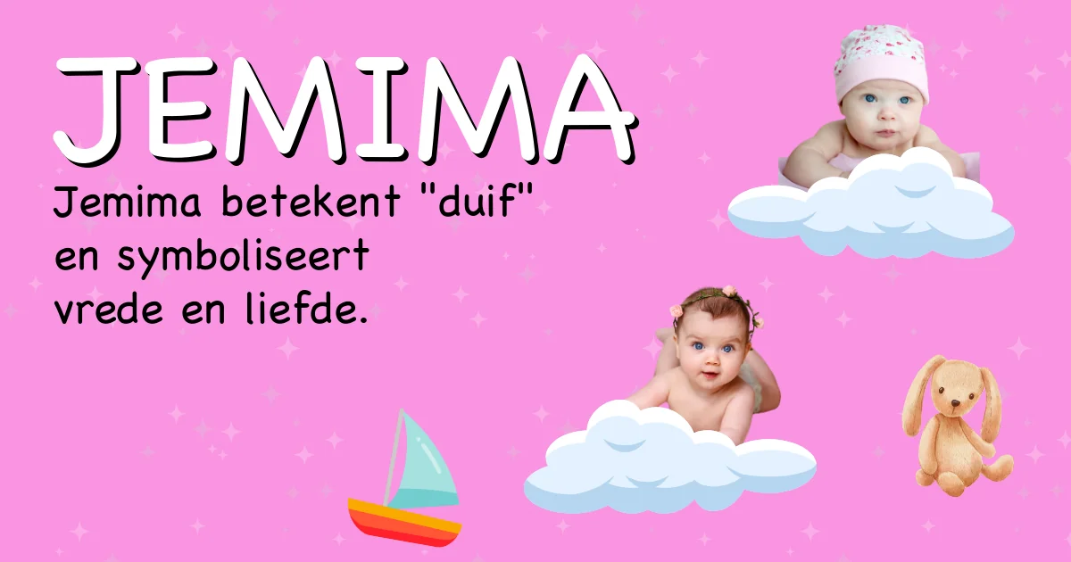 Betekenis van de naam Jemima - Ontdek de herkomst en betekenis van deze voornaam