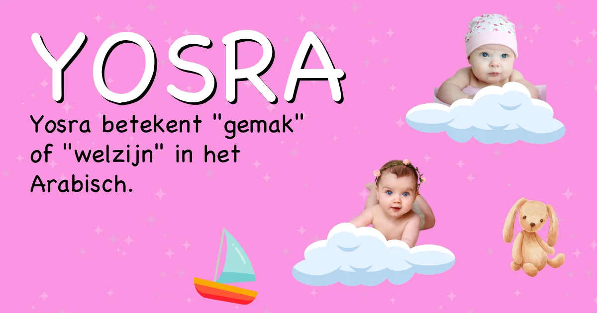 Betekenis van de naam Yosra - Ontdek de herkomst en betekenis van deze voornaam