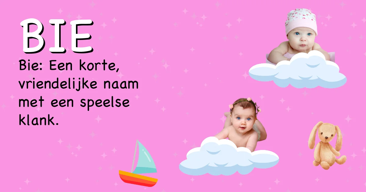 Betekenis van de naam Bie - Ontdek de herkomst en betekenis van deze voornaam