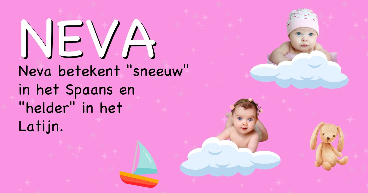 Betekenis van de naam Neva - Ontdek de herkomst en betekenis van deze voornaam
